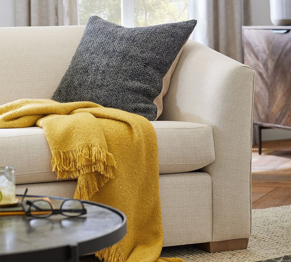 Dayton Linen Throw Pottery Barn Australia